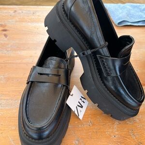 Zara loafers